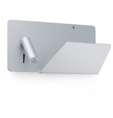 Спот Faro 62123 SUAU USB Grey wall lamp with right reader, 3 Вт, 140 лм, 3000K