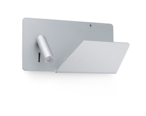 Спот Faro 62123 SUAU USB Grey wall lamp with right reader, 3 Вт, 140 лм, 3000K