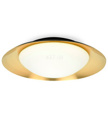Стельовий світильник Faro 62142 SIDE 390 Black and gold ceiling lamp 15W, 15 Вт, 1200 лм, 3000K