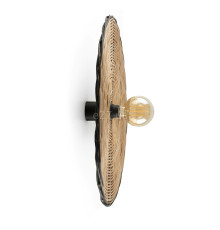 Бра Faro 62173-69 Costas 600 H70 Black/rattan wall/ceiling lamp