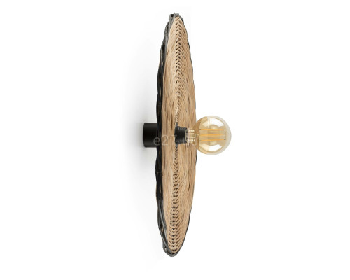 Бра Faro 62173-69 Costas 600 H70 Black/rattan wall/ceiling lamp