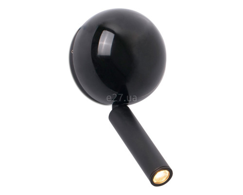 Спот Faro 62351 Press Black wall lamp reader, 3 Вт, 180 лм, 3000K