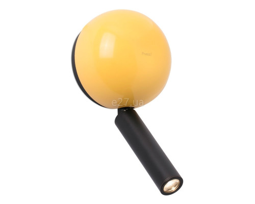 Спот Faro 62353 Press Yellow wall lamp reader, 3 Вт, 180 лм, 3000K