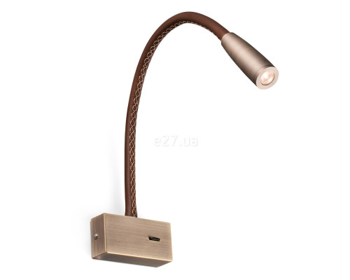 Бра Faro 62704 LEAD Bronze wall lamp reader, 3 Вт, 180 лм, 3000K