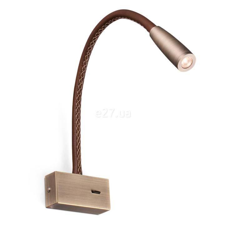 Бра Faro 62704 LEAD Bronze wall lamp reader, 3 Вт, 180 лм, 3000K · Faro · faro-62704