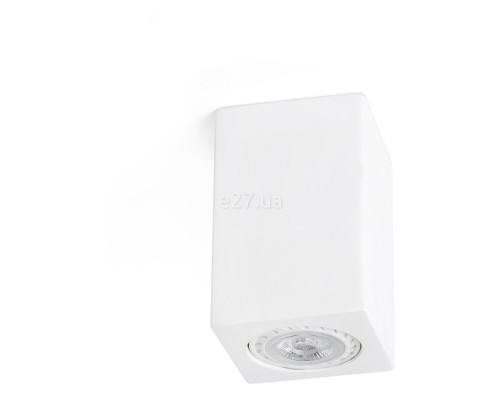 Точковий світильник Faro 63269 SVEN SQ White square ceiling lamp