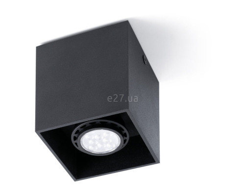 Точковий світильник Faro 63271 TECTO Black ceiling lamp GU10