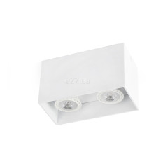 Точковий світильник Faro 63272 TECTO 2L White ceiling lamp GU10