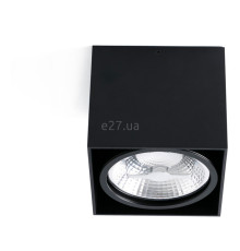 Точковий світильник Faro 63275 TECTO AR111 Black ceiling lamp