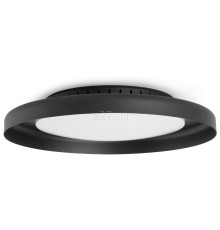 Стельовий світильник Faro 64096 DOLME Black ceiling lamp, 24 Вт, 1900 лм, 3000K