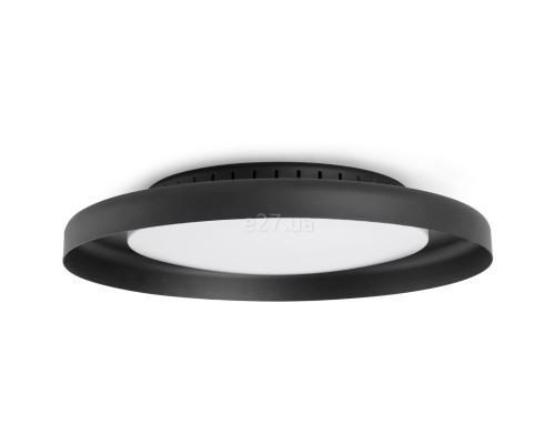 Стельовий світильник Faro 64096 DOLME Black ceiling lamp, 24 Вт, 1900 лм, 3000K