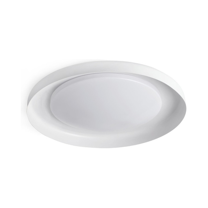 Стельовий світильник Faro 64097 DOLME White ceiling lamp, 24 Вт, 1260 лм, 3000K · Faro · faro-64097