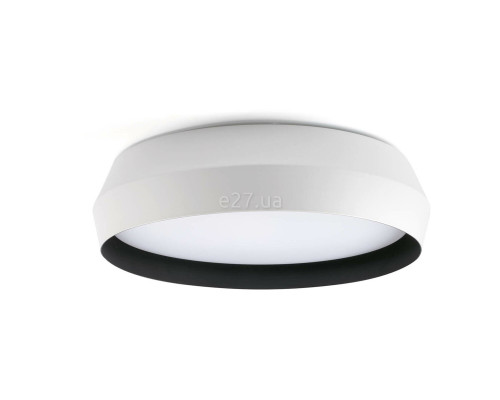 Стельовий світильник Faro 64278 SHOKU 350 White/black wall/ceiling lamp, 24 Вт, 2700K