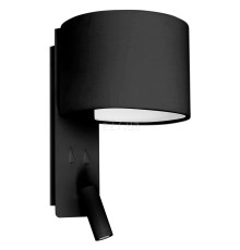 Бра Faro 64305 FOLD Black wall lamp with reader
