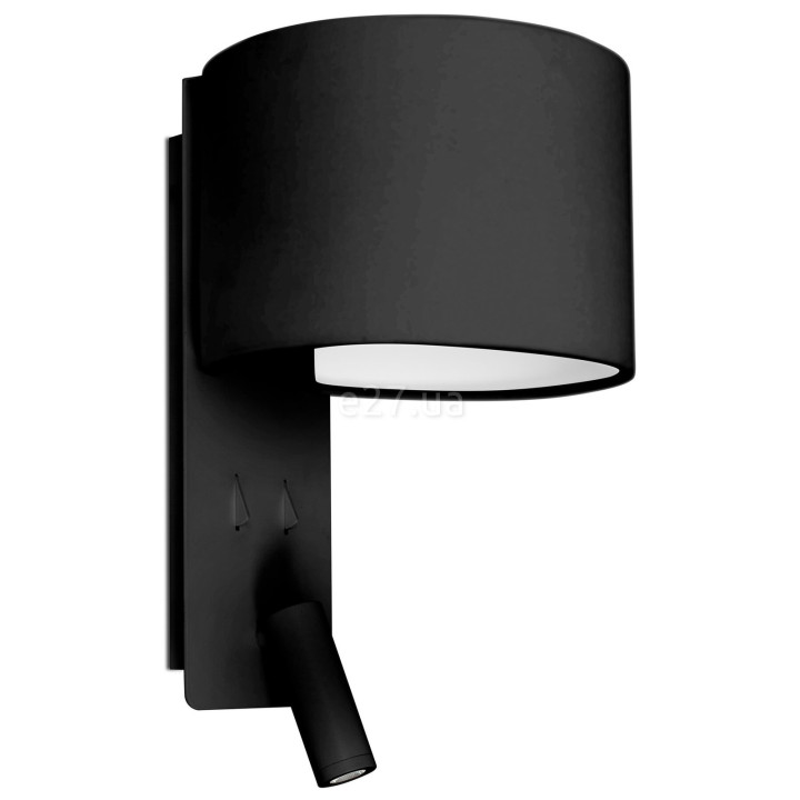 Бра Faro 64305 FOLD Black wall lamp with reader · Faro · faro-64305
