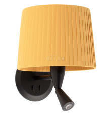 Бра Faro 64309-36 SAMBA Black/ribbon yellow wall lamp with reader