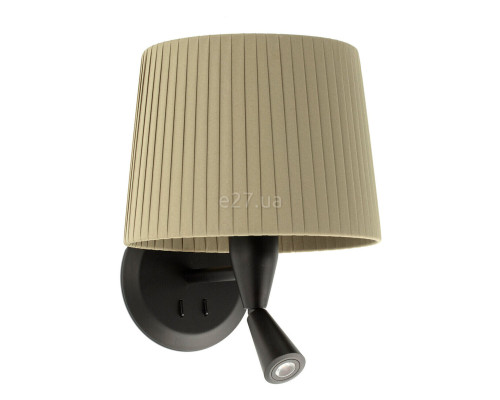 Бра Faro 64309-37 SAMBA Black/ribbon green wall lamp with reader