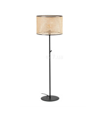 Торшер Faro 64313-49 MAMBO Black/rattan floor lamp