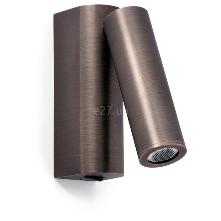 Спот Faro 68497 ROB Bronze wall lamp with reader, 3 Вт, 160 лм, 3000K · Faro · faro-68497