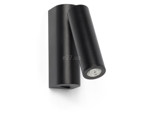 Спот Faro 68509 ROB Black wall lamp reader, 3 Вт, 160 лм, 3000K