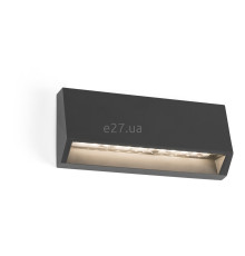 Настінний світильник Faro 70658 MUST 158 Dark grey wall lamp, 3 Вт, 220 лм, 3000K