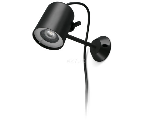 Спот Faro 71546 FLOW Black wall lamp with spike