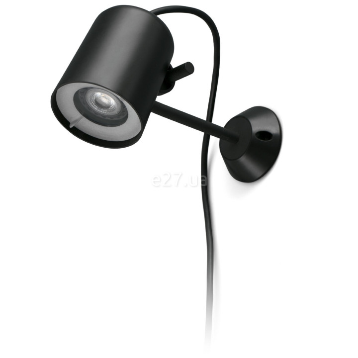 Спот Faro 71546 FLOW Black wall lamp with spike · Faro · faro-71546