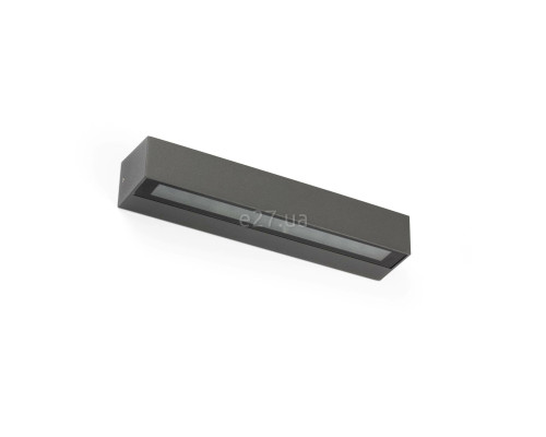 Настінний світильник Faro 71904 Doro 380 Dark grey wall lamp, 20 Вт, 1800 лм, 3000K