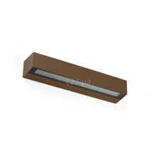 Настінний світильник Faro 71905 Doro 380 Rust wall lamp, 20 Вт, 1800 лм, 3000K