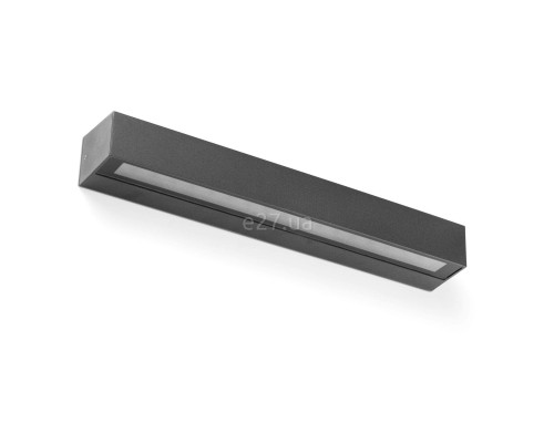 Настінний світильник Faro 71907 Doro 500 Dark grey wall lamp, 28 Вт, 2700 лм, 3000K