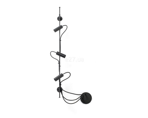 Настінний світильник Faro 75712-233 Clap Black linear wall lamp/ceiling 3x6W 3000K 38º
