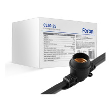Гірлянда Feron 1863 Белт-лайт CL50-25 · Feron · feron-1863