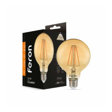 Лампа світлодіодна Feron 1868 LB-163, G95 6W 2700K E27, 300° · Feron · feron-1868