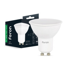 Лампа світлодіодна Feron 1874 LB-196, MR-тип 7W 6500К GU10, 120°