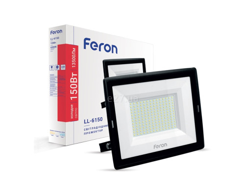 Прожектор Feron 1877 LL-6150, 150 Вт, 13500 лм, 6500K