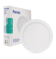 Стельовий світильник Feron 1885 AL510-1, 20 Вт, 1200 лм, 4000K