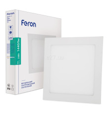 Стельовий світильник Feron 1890, 24 Вт, 1440 лм, 4000K