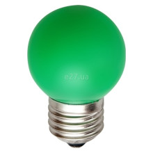 Лампа світлодіодна Feron 25117 LB-37, G45 1W Green E27, 270° · Feron · feron-25117