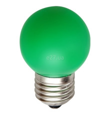 Лампа світлодіодна Feron 25117 LB-37, G45 1W Green E27, 270°