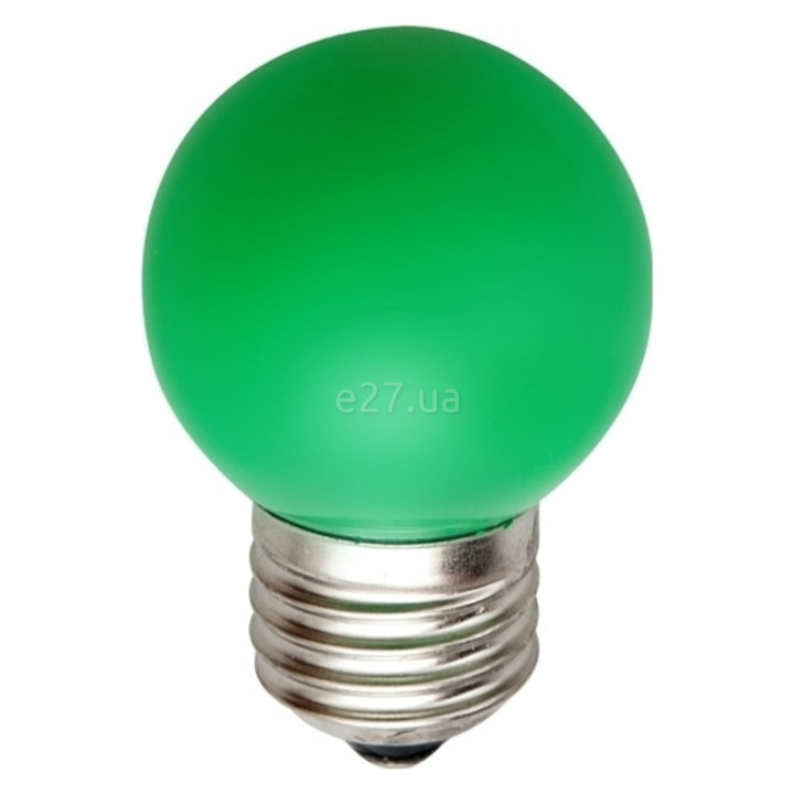 Лампа світлодіодна Feron 25117 LB-37, G45 1W Green E27, 270° · Feron · feron-25117