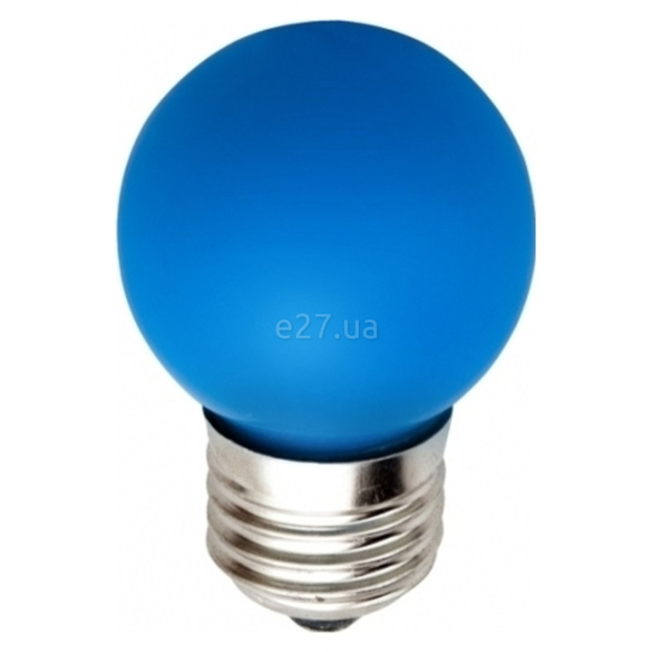 Лампа світлодіодна Feron 25118 LB-37, G45 1W Blue E27, 270° · Feron · feron-25118
