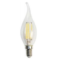 Лампа світлодіодна Feron 25576 CF37 4W 4000K E14 Filament, 300 град.