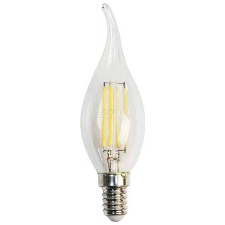 Лампа світлодіодна Feron 25576 CF37 4W 4000K E14 Filament, 300 град. · Feron · feron-25576