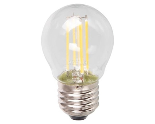 Лампа світлодіодна Feron 25582 Filament LB-61, G45 4W 4000K E27, 300°