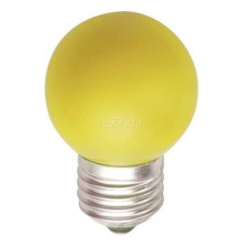 Лампа світлодіодна Feron 25597 LB-37, G45 1W Yellow E27, 270° · Feron · feron-25597