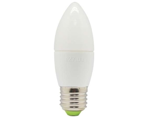 Лампа світлодіодна Feron 25679 Standard LB-737, C37 6W 2700K E27, 220°