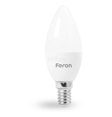 Лампа світлодіодна Feron 25810 Saffit LB-197, C37 7W 4000K E14, 180°