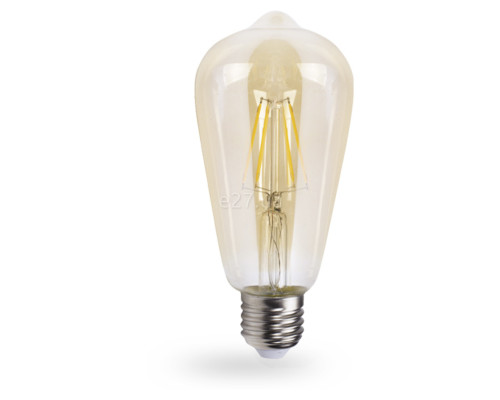 Лампа світлодіодна Feron 25857 Filament LB-764, ST64 4W 2700K E27, 300°