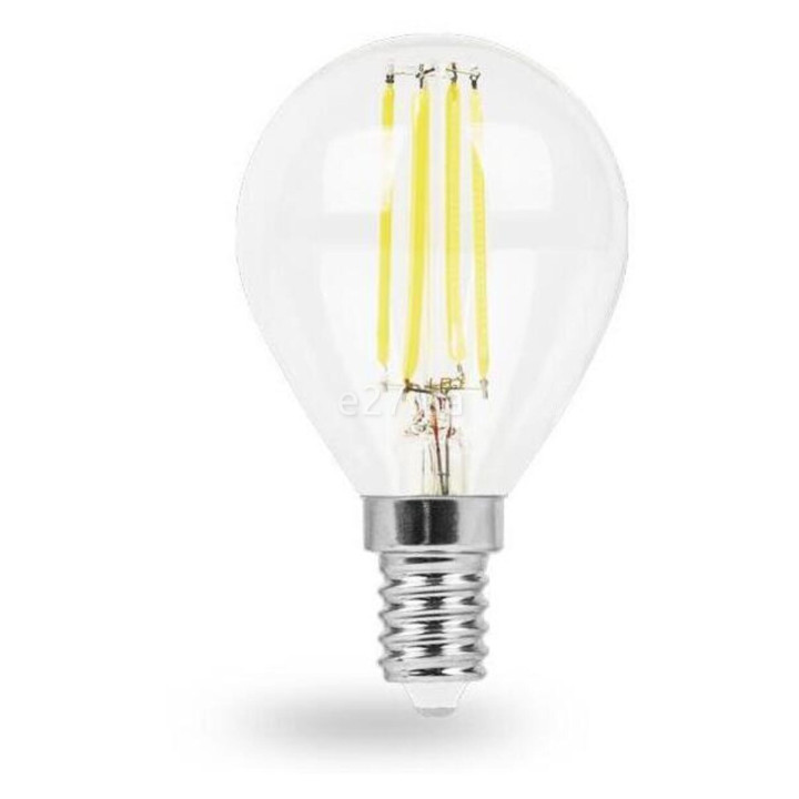 Лампа світлодіодна Feron 40090 LB-162, P45 7W 2700K E14, 360° · Feron · feron-40090