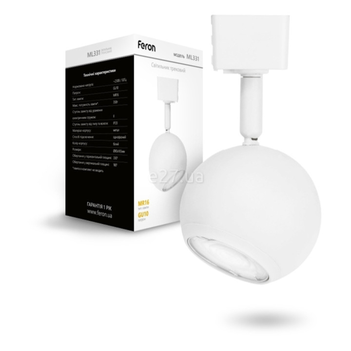 Трековий світильник Feron 40135 ML331 · Feron · feron-40135